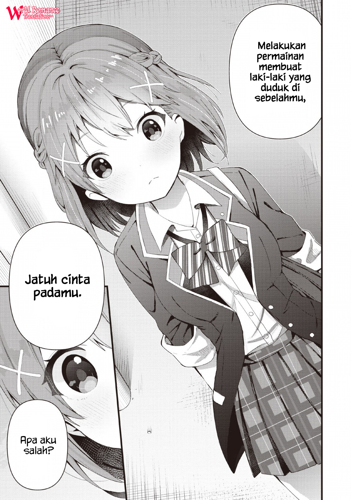 The Cute Girl Sitting Next to Me Is Trying to Make Me Fall in Love With Her as a Way to Ridicule Me, but the Tables Were Turned on Her Before She Knew It Chapter 01 Gambar 27